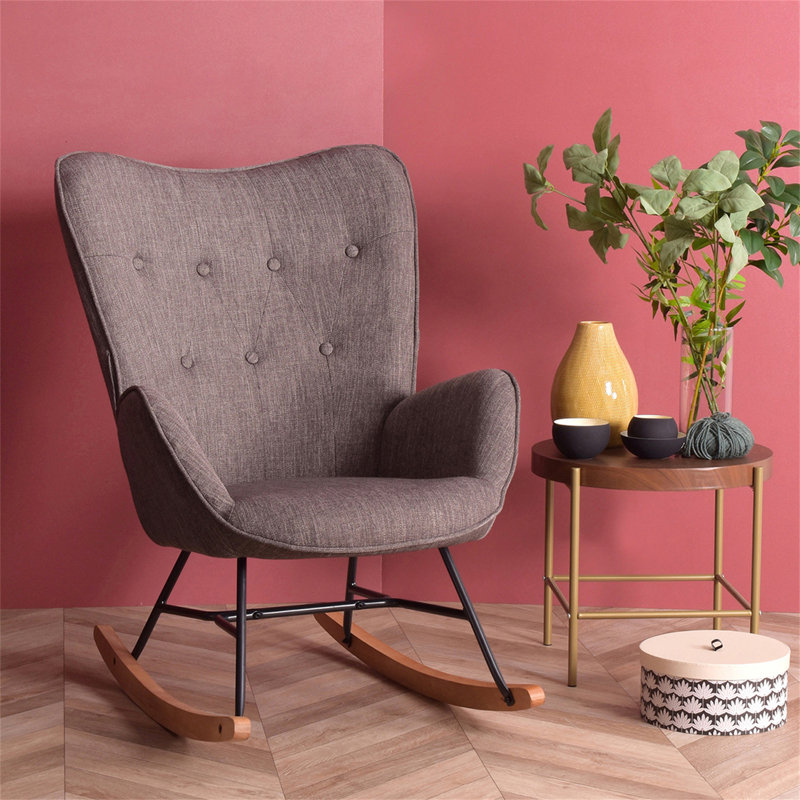 Brigina Upholstered Rocking Chair