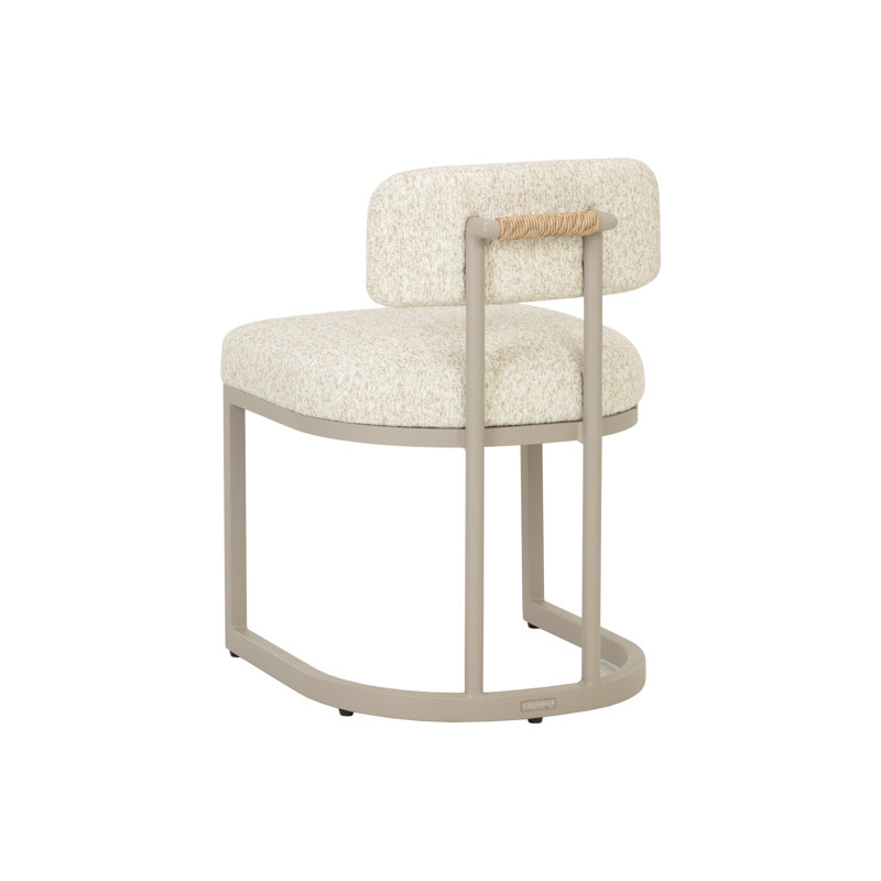 LEVANTO DINING CHAIR - EVEREST GREIGE