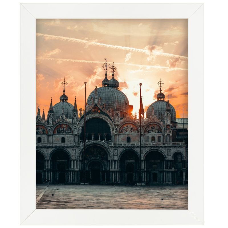 Cadre photo Canchola, Blanc, Rectangulaire, L 8 po x H 12 po