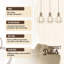 3 - Light Rustic Red Pendant