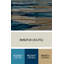 Art mural horizontal rayé horizontal bleu océan sable et sable-1471554187