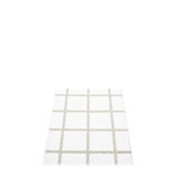 Ada Geometric Area Rug in White/Gray