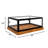 20 in. Wooden and Glass Muffin /  Cake Display Case