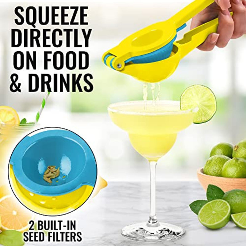 Zulay Kitchen - Presse-citron en métal 2 en 1