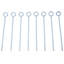 Abri d'auto robuste 10 pi x 20 pi, portatif avec 2 portes et 4 fenêtres ventilées, pour tondeuses à gazon, blanc-124476246