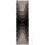  Tapis géométrique moderne sculpté noir San Francisco-64588779