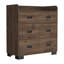 Commode Alyn, quatre pieds, quatre tiroirs, un double tiroir, plateau supérieur-747220946