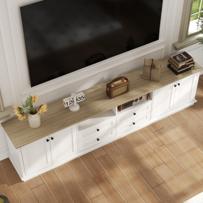 94.5'' W 4-Drawer TV Stand Media Console
