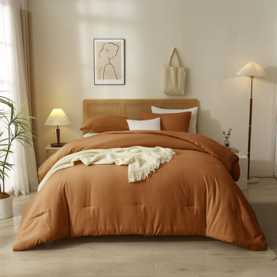  Ensemble d'édredon en microfibre toutes saisons 3 pièces 90g
