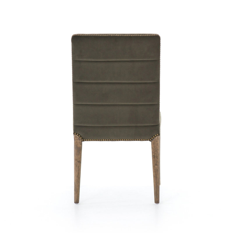Nate Dining Chair-Modern Velvet Loden
