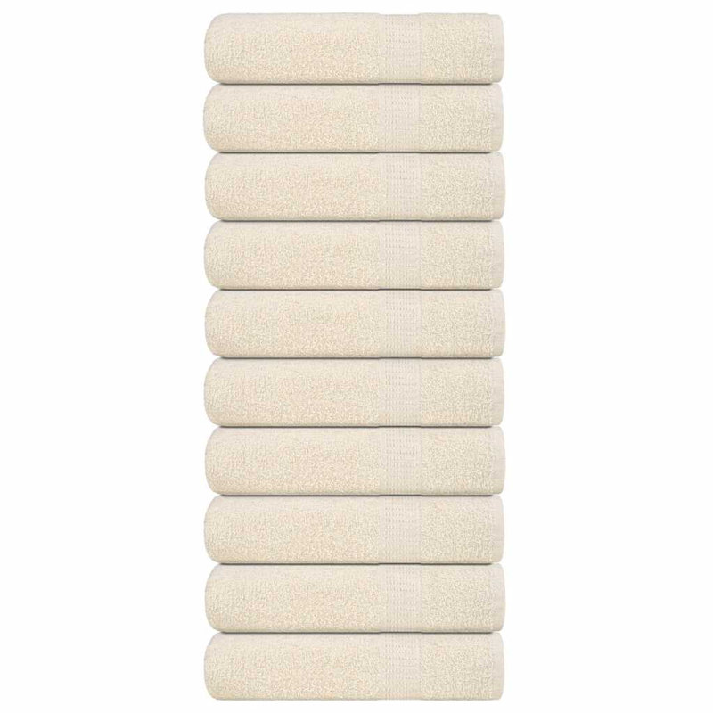 Resheda 100% Cotton Bath Towel, Cream