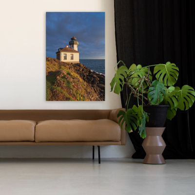Lime Kiln Lighthouse Coastal Blue Landscape White Lime Kiln Lime Kiln State Park