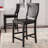 Almendra Solid Wood Counter Stool-782936153