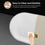 Baignoire de trempage autoportante 63 po. X 29 po. Blanche-93479523