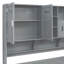 Lit de jour simple en bois avec 2 tiroirs, armoire et tablette tout-en-un-372477606