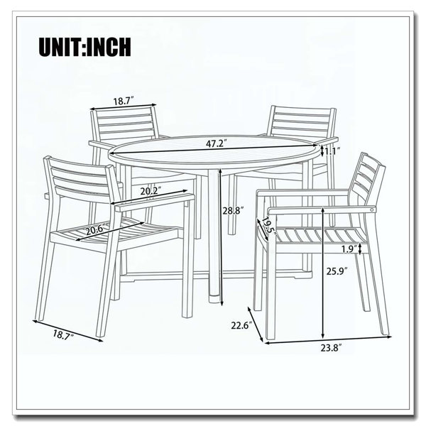 Dimensions du produit