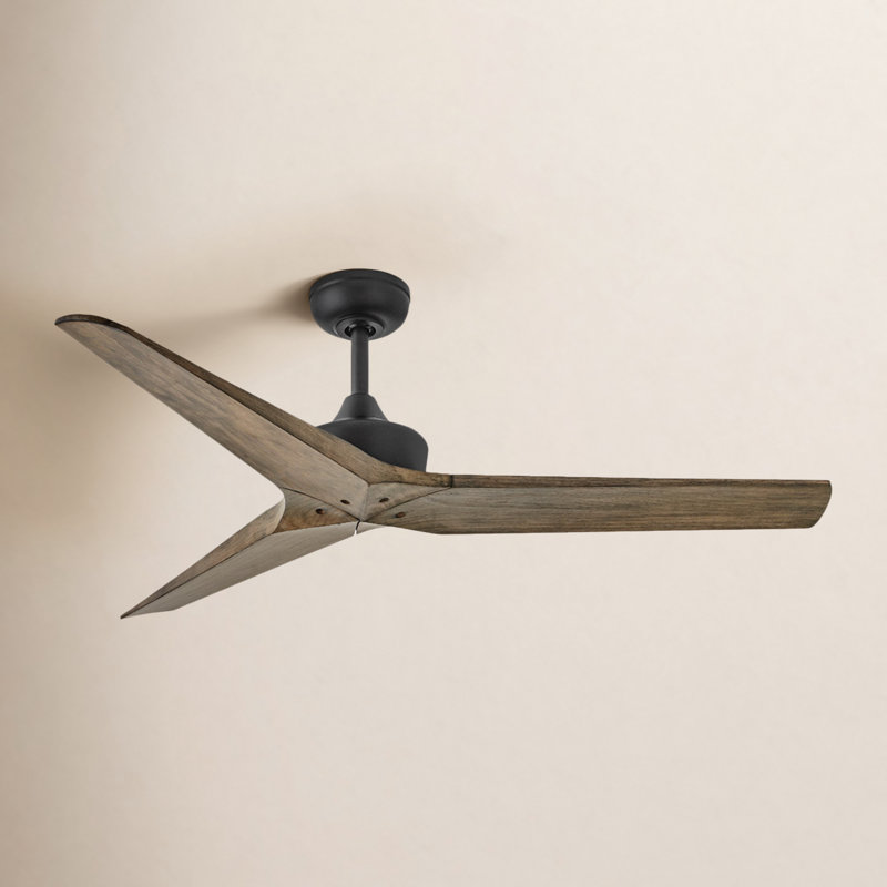 Chisel 52-in Smart Fan w/ HIRO Remote, Brown