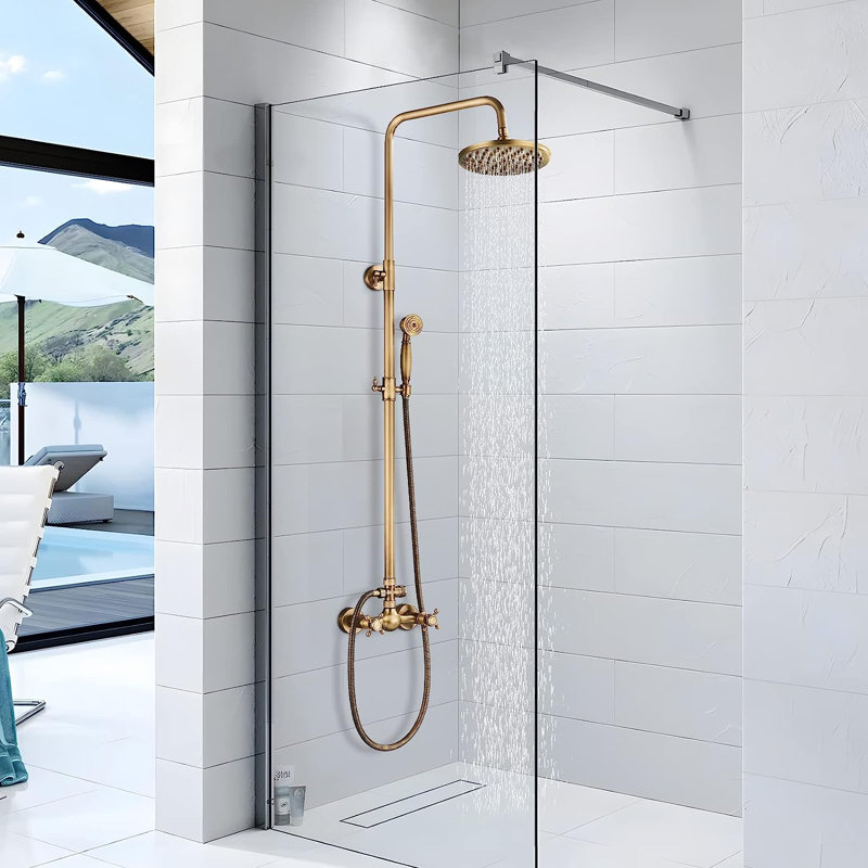Robinet de douche seulement avec valve brute