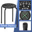 Alvernon Counter Stool with Metal Frame