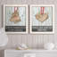 «Gingerbread Tree», ensemble de 2 reproductions d'art-1128852679-1128852775-1128852674