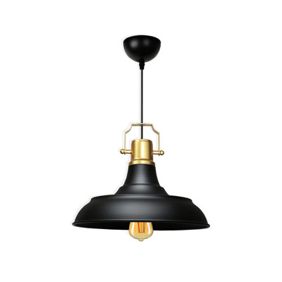 Luminaire suspendu en métal