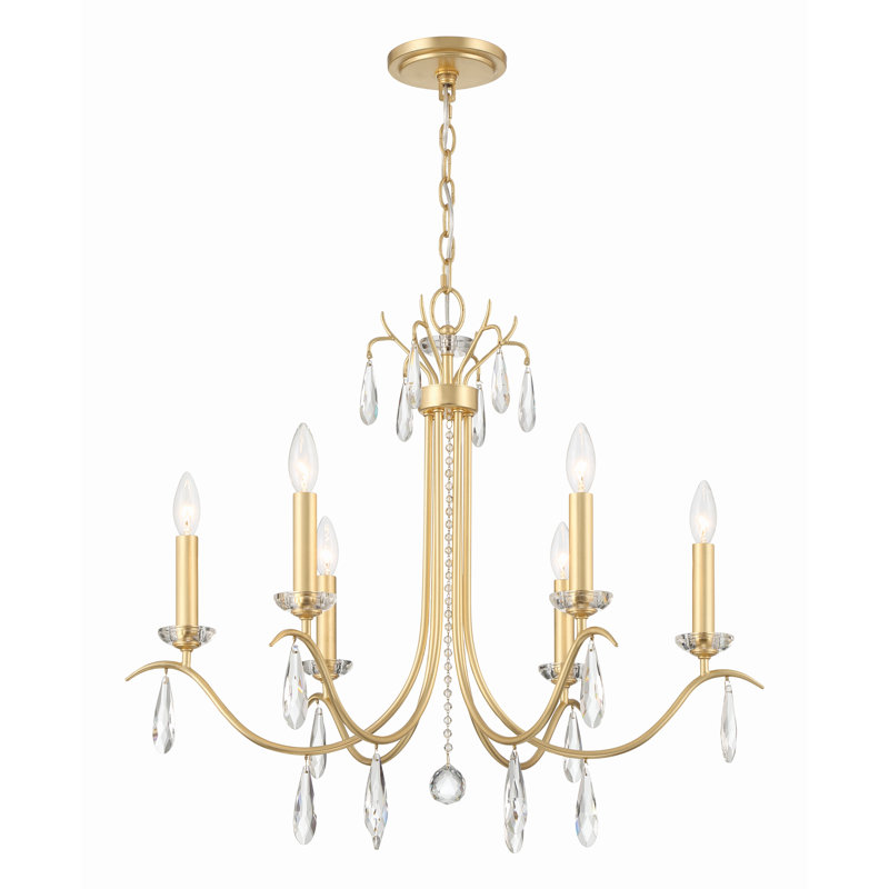 Lustre classique / traditionnel à 6 lumières à intensité variable Lavi