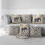 Oreiller en faux suède Moonbeam Elephant-111762224-111762225