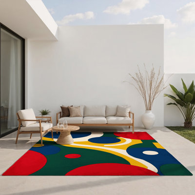 Perky Glide Indoor And Outdoor Area Rug