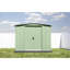 Remise de rangement Classic en acier, 8 x 8, vert sauge-55865212-119311400