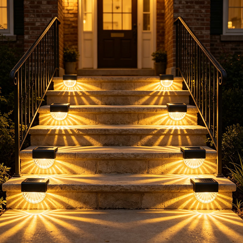 Natural Solar Powered Deck Light