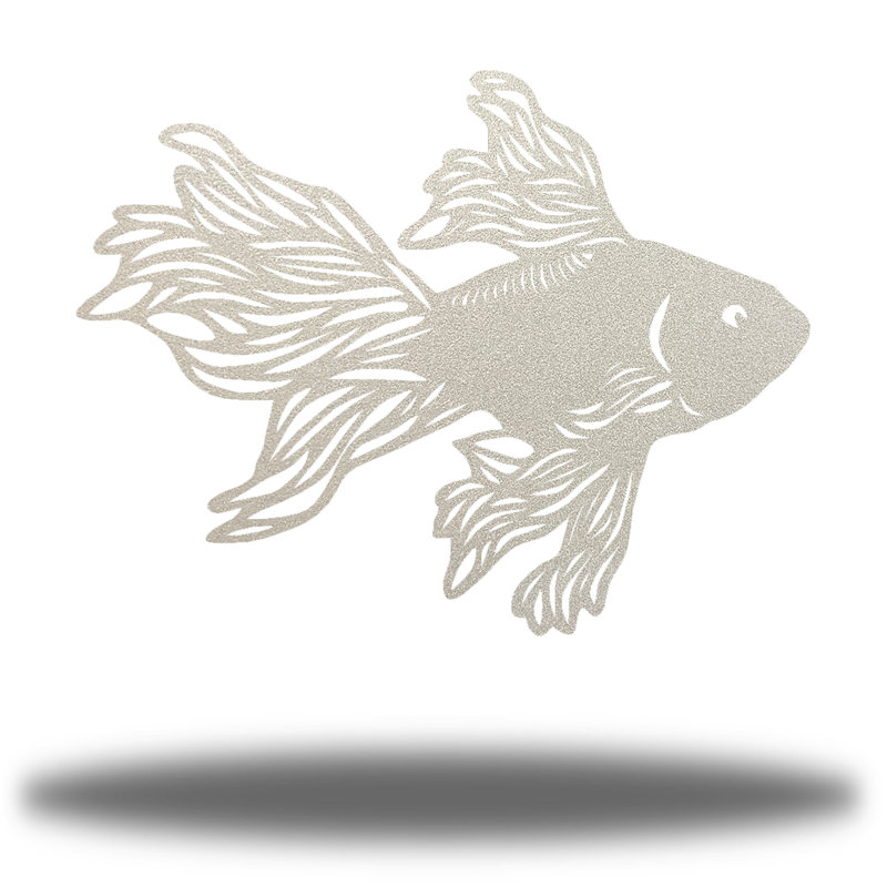 Décoration murale Yalamanchili Betta, H 12 po x l 12 po x P 0,0125 po, Argent