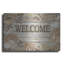 «Beach Welcome and Relax» par Cindy Jacobs, art mural en métal,-1283674634
