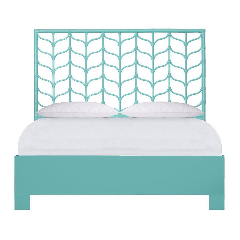 Ivy Bed, Queen, Turquoise