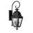 8.5 2 Light Outdoor Wall Lantern Pendant with Seeded Glass Shade-101230957