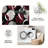 1PC Modern Abstract Burgundy Grey Black White Circle Ring Pattern area rugs for Living Room, Soft and Comfortable, machine washable Indoor floor mat, Under Table Farmhouse suitable for Dining Room, Bedroom, Entryway, Kitchen, Home Office.-1199643817