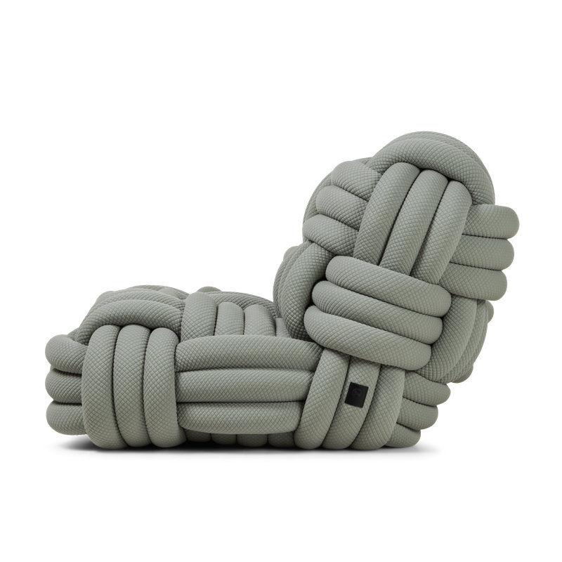 Knitty Armchair, Laurel Linen