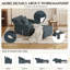 Fauteuil-lit convertible 3-en-1 Heckman 40 po