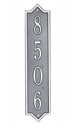 Norfolk Vertical Plaque Standard Size
