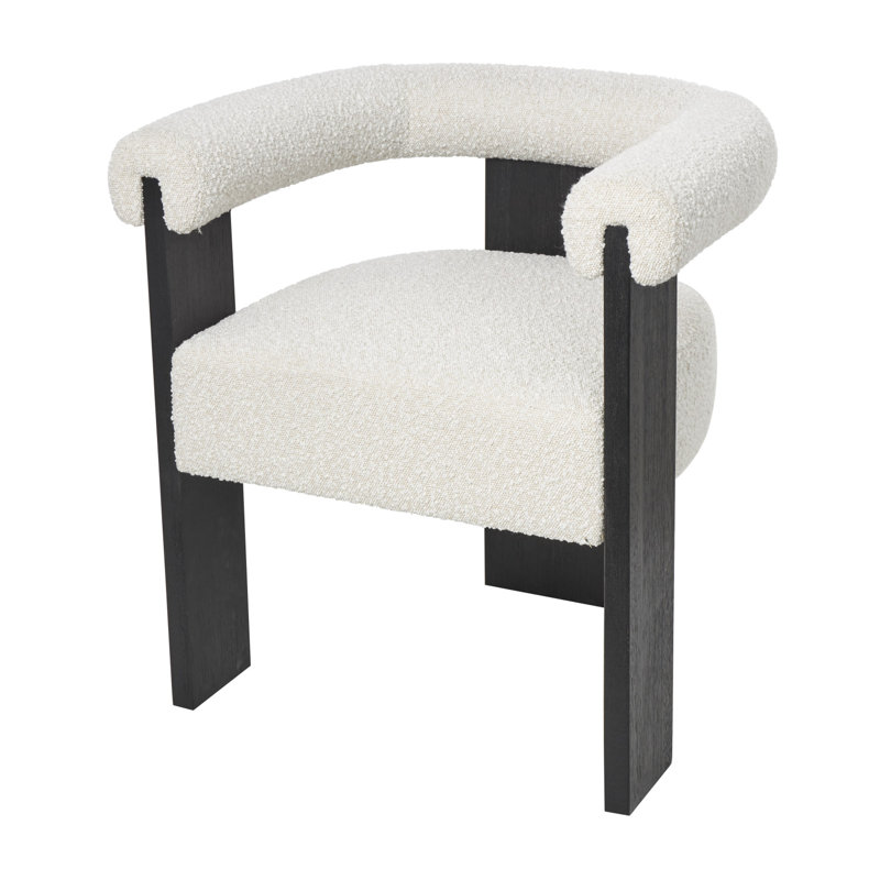 Fauteuil Hallfrid, Noir, noir, noir, noir
