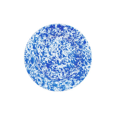 Splatter Dinner Plates, Red