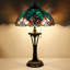 Lampe de table Tiffany Liaison Green