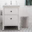 Wicker Kitchen Trash Can-919304533