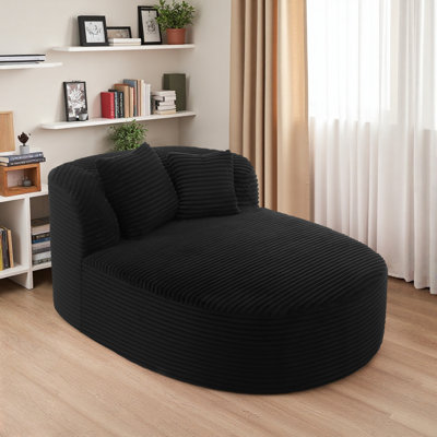 Chaise longue rembourrée Boneless