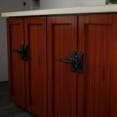 Cupboard Hand Forged Iron Latch