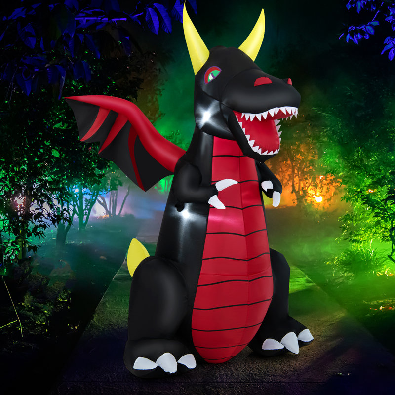 Dragon gonflable géant animé