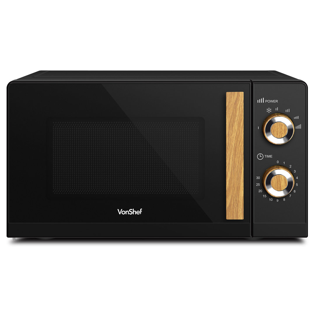 VonShef FIKA Range 45cm 3.645m³ L 700W - Watt Countertop Microwave