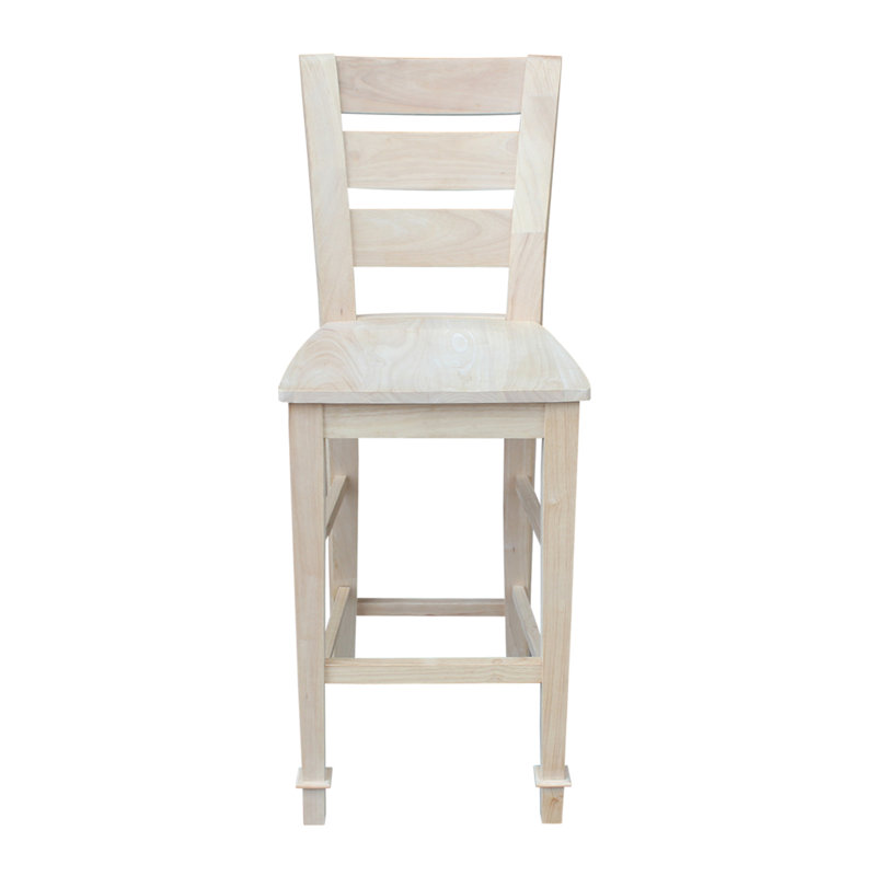 Kinnaird Solid Wood Counter Stool, Bar Stool (30" Seat Height)