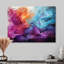 Encre liquide liquide, nuages magenta mauve doré - impression d'art mural en marbre-1319366825-1319366830