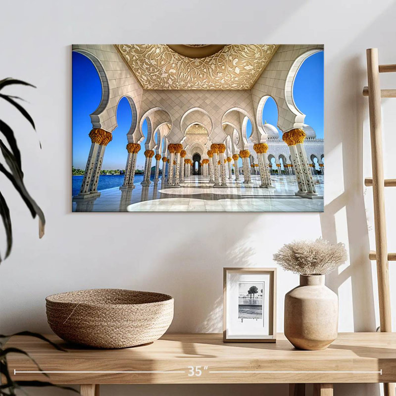 Ravi Elegant Sheikh Zayed Mosque, 16" H x 24" W