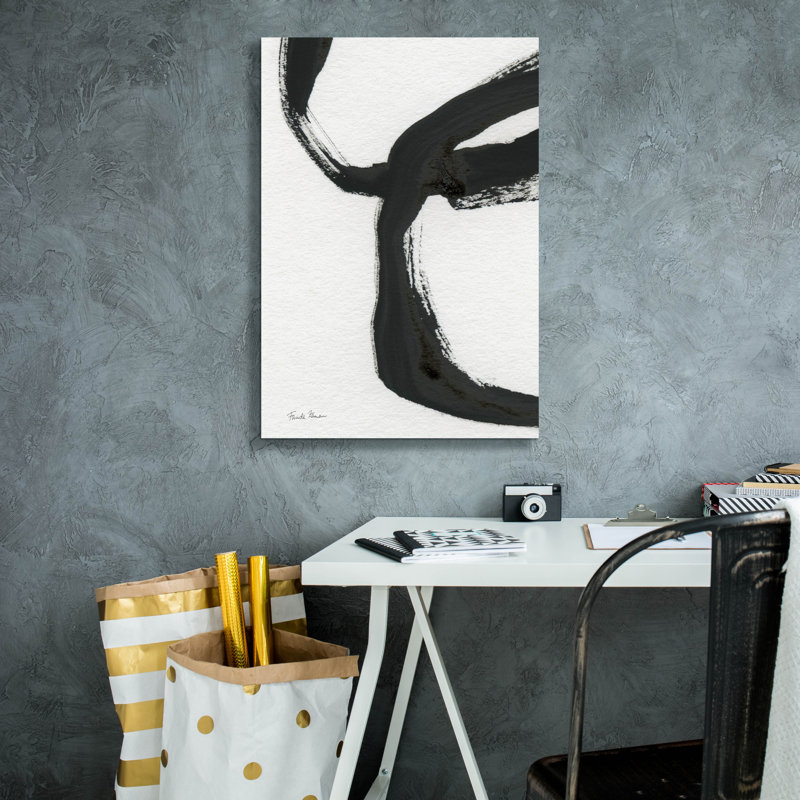  «Inky 4» par Farida Zaman, art mural sur toile, 18 po x 26 po, H 26 po x l 18 po